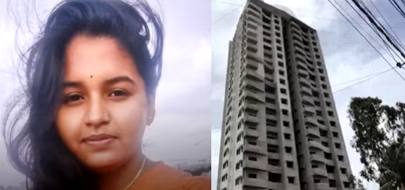 ആഘോഷത്തിനിടെ 13–ാം നിലയിൽ കയറി; റീൽസ് എടുക്കുന്നതിനിടെ താഴെ വീണ് യുവതിക്ക് ദാരുണാന്ത്യം, ദുരൂഹത