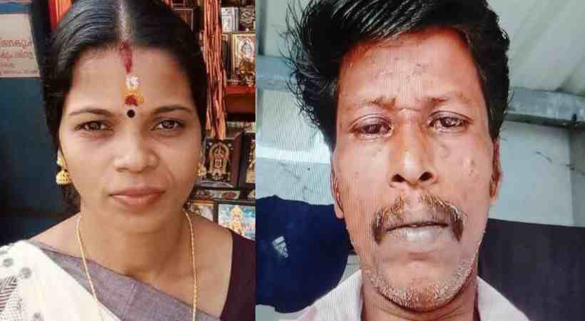 കത്രിക കൊണ്ട് ഭാര്യയെ കുത്തിക്കൊന്നു; ഒളിവിൽ പോയ പ്രതി തൂങ്ങിമരിച്ച നിലയിൽ