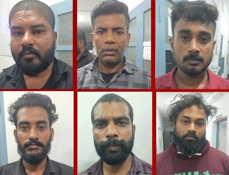 ഒന്നര കോടിയോളം രൂപ കവര്‍ച്ച നടത്തി കേരളത്തിലേക്ക് കടന്ന  പ്രതികളെ പിടികൂടി വയനാട് പോലീസ്