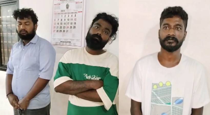 കഞ്ചാവ് വിൽപന എക്സൈസിനെ അറിയിച്ചു; 22 കാരനെ തട്ടിക്കൊണ്ടുപോയി മർദിച്ചു, തല മൊട്ടയടിച്ചു; മൂന്ന് പേർ പിടിയിൽ