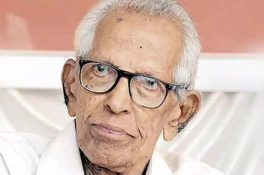 പ്രഫ. എം.കെ. സാനു അന്തരിച്ചു