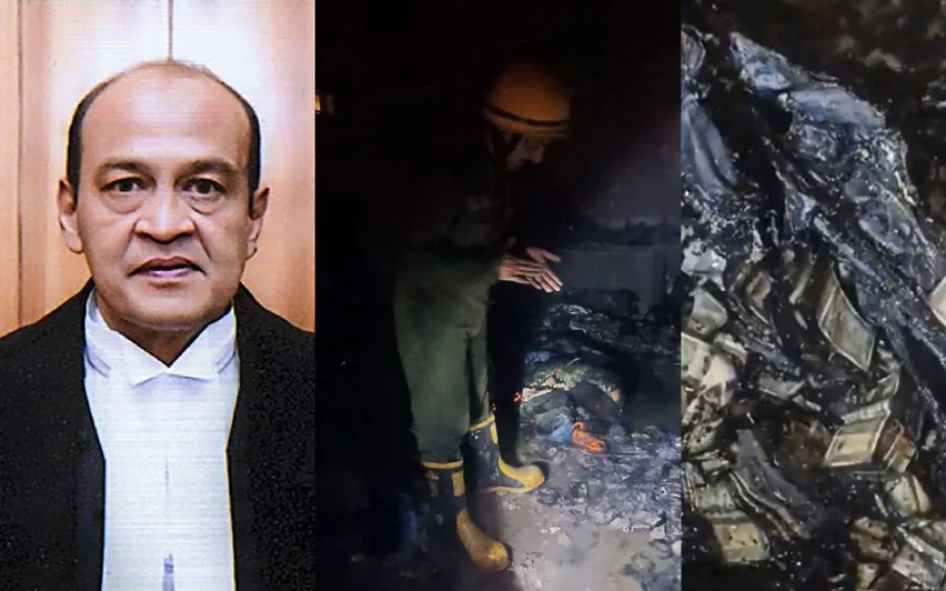 ജഡ്ജിയുടെ വീട്ടില് കണ്ട കത്തിക്കരിഞ്ഞ നോട്ടുകെട്ടുകള്; സംശയങ്ങള് ബാക്കിയാക്കി നാടകീയതയുടെ 5 മാസം