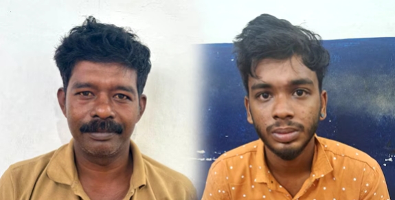 യുവതിയുടെ കിടപ്പറരംഗം ഒളിച്ചിരുന്നു പകർത്തി; ഭീഷണിപ്പെടുത്തി പണം തട്ടി, വഴങ്ങണമെന്നും ആവശ്യം: രണ്ടു പേർ അറസ്റ്റിൽ