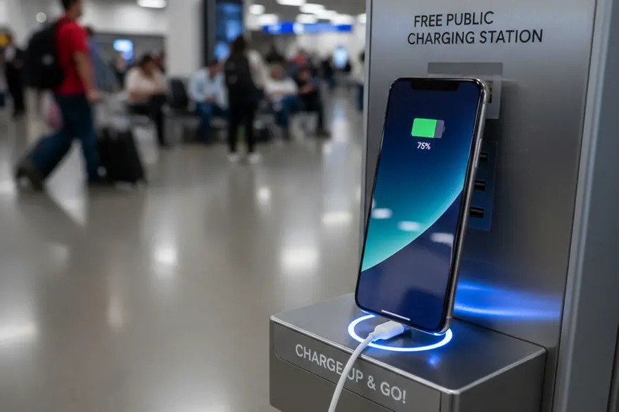 പൊതു മൊബൈൽച്ചാർജിങ് കേന്ദ്രങ്ങളിൽ ‘ജ്യൂസ് ജാക്കിങ്’; കരുതിയിരിക്കണമെന്ന് പോലീസ്‌