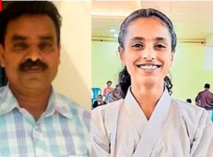 പിതാവിന്റെ വിയോഗം;സംസ്ഥാന സ്കൂൾ കായിക മേളയിൽ നിന്നു കണ്ണീരോടെ മടക്കം