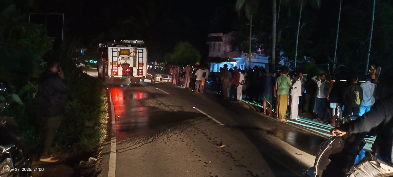 ബത്തേരി പഴൂരിൽ ധ്യാനം കഴിഞ്ഞ് മടങ്ങിയ വയോധിക ബസ്സിടിച്ച് മരിച്ചു