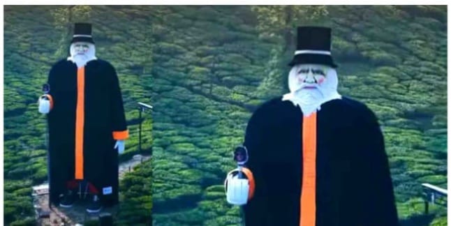 ബോച്ചെ 1000 ഏക്കറിൽ സ്ഥാപിച്ച പാപ്പാഞ്ഞിയ്ക്ക് വേൾഡ് റെക്കോർഡ്*