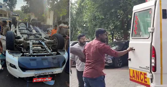 കലക്ടറുടെ വാഹനം അപകടത്തിൽപ്പെട്ടു; പരുക്കേറ്റവരെ ആശുപത്രിയിലേക്ക് മാറ്റി