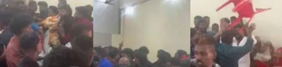 സദ്യയ്ക്ക് പപ്പടം വിളമ്പിയില്ല; വിവാഹസൽക്കാരത്തിൽ അടിയോടടി