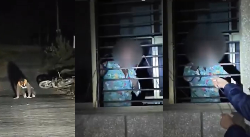 നാല് കാലിൽ നടന്നും നായയെ പോലെ കുരച്ചും പേവിഷ ബാധയേറ്റ യുവാവ്: കീ‍ഴ്പ്പെടുത്താൻ എത്തിയത് വനംവകുപ്പും പൊലീസും