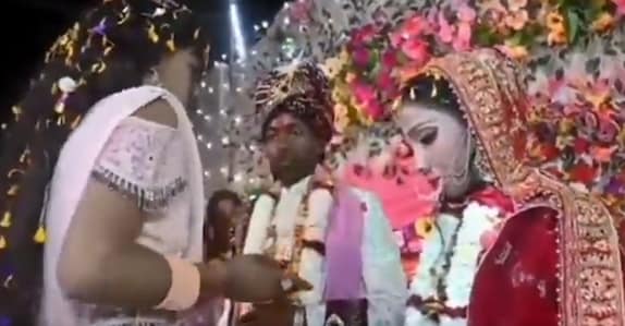 വിവാഹവേദിയിൽ വധുവിനെ കാമുകന് വെടിവച്ചു; പ്രണയപ്പകയെന്ന് പൊലീസ്