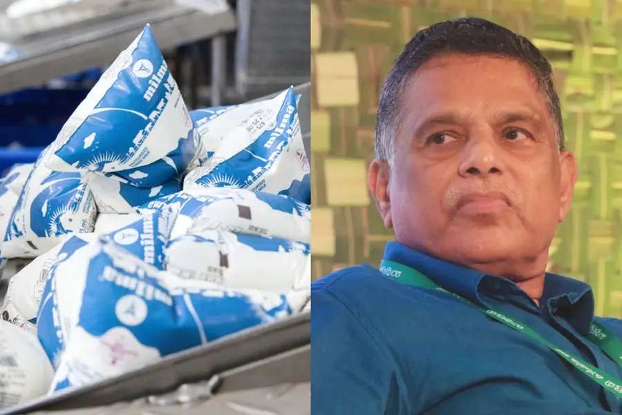 മിൽമ പാലിൽ മുഴുവൻ പാൽപ്പൊടിയല്ല, മിൽമ ചെയർമാൻ കെ.എസ്.മണി