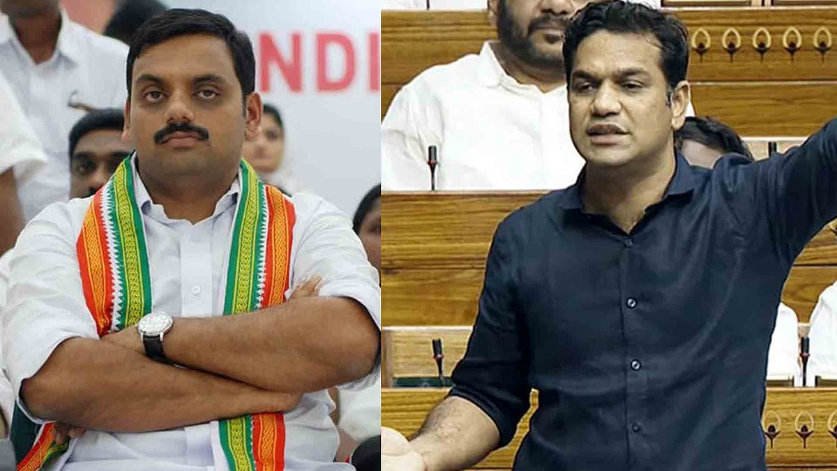 ലോക്‌സഭയിലെ പ്രതിഷേധം: ഹൈബിയും ഡീനും അടക്കം 8 പ്രതിപക്ഷ എംപിമാര്‍ക്ക് സസ്‌പെന്‍ഷന്‍