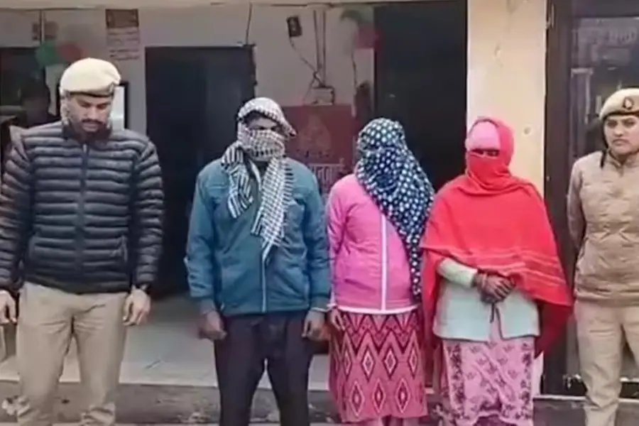 ചൂതുകളിച്ച് കാശ് കളഞ്ഞ ഭർത്താവിനെ കൊലപ്പെടുത്തി ഭാര്യ, മാതാപിതാക്കളുടെ സഹായത്തോടെ ആത്മഹത്യയാക്കി