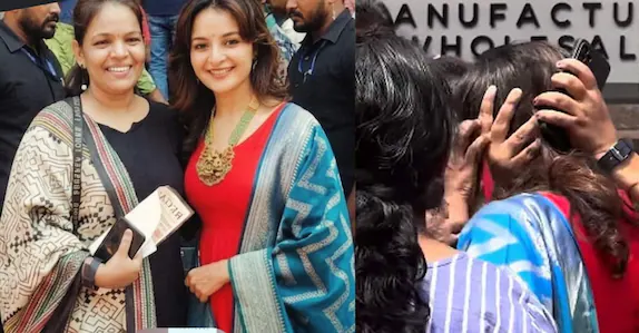 അറിയാതെ സംഭവിച്ചുപോയതെന്ന് മഞ്ജു വാരിയരെ കടന്നു പിടിച്ച് ചുംബിച്ച ആരാധിക; മറുപടിയുമായി നടി