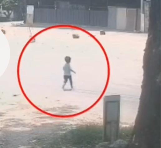 അത്ഭുതകരമായ രക്ഷപെടൽ: വയനാട്ടിൽ ബന്ധുക്കളുടെ കൈ വിട്ട് റോഡിലേക്ക് ഓടിയ കുരുന്നിന് ട്രാവലർ ഡ്രൈവർ രക്ഷകനായി
