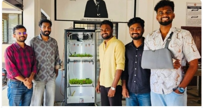 സ്മാര്ട്ട് അഗ്രിക്കള്ച്ചര് യൂണിറ്റുമായി വയനാട് ഗവ.എന്ജിനിയറിങ് കോളജ് വിദ്യാര്ഥികള്